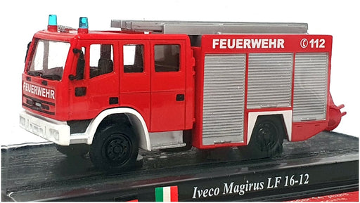 Del Prado 1/53 Scale 231222L - Iveco Magirus LF 16-12 Fire Engine - Red