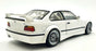 UT 1/18 Scale Diecast DC2701221B - BMW 3 Series - White With Display Case