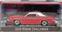 Greenlight 1/64 Scale 30313 - 1970 Dodge Challenger - Red/White