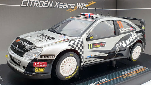Sun Star 1/18 Scale 4471 - Citroen Xsara WRC - Cyprus Rally 2009 #11 P.Solberg