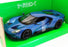 Welly 1/24-27 Scale Model Car 24082W - 2017 Ford GT - Blue
