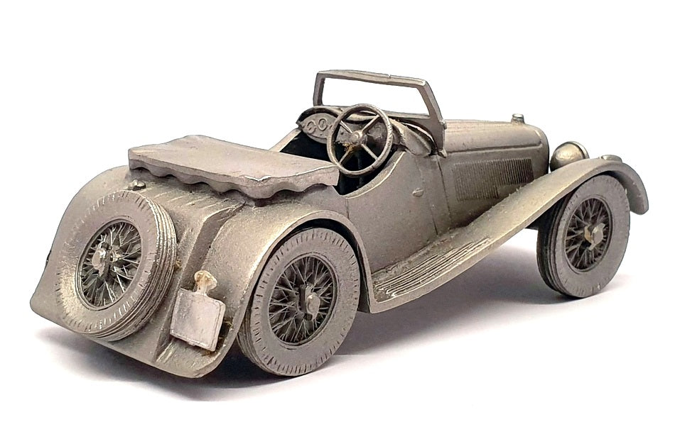 Danbury Mint Appx 8.5cm Long Pewter DA16321A - 1936 Jaguar SS/100