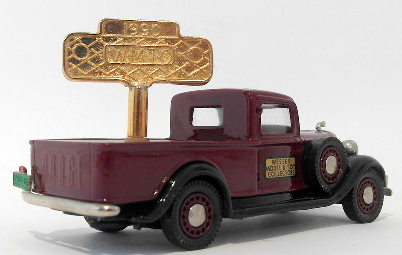 Brooklin 1/43 Scale BRK16A  013A  - 1935 Dodge Pick Up WMTC 1990 1 Of 100 Maroon