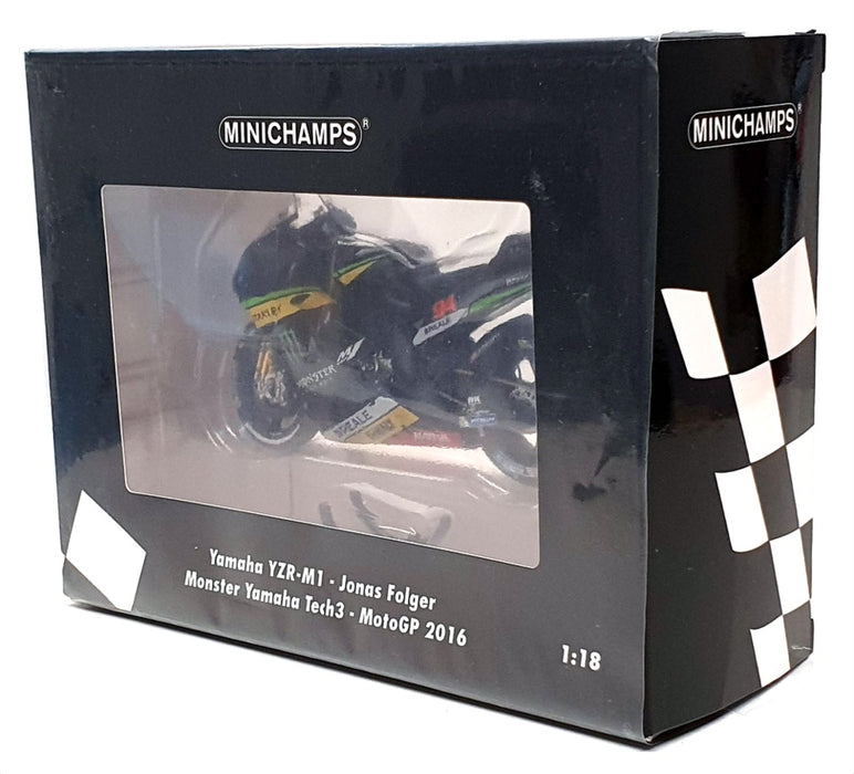 Minichamps 1/18 Scale 182 163994 - Yamaha YZR-M1 Motorbike MotoGP 2016