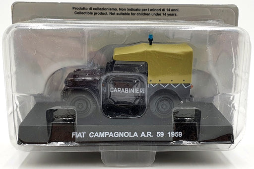 Deagostini 1/43 Scale Diecast 12422B - Fiat Campagnola A.R. 59 1959 Carabinieri