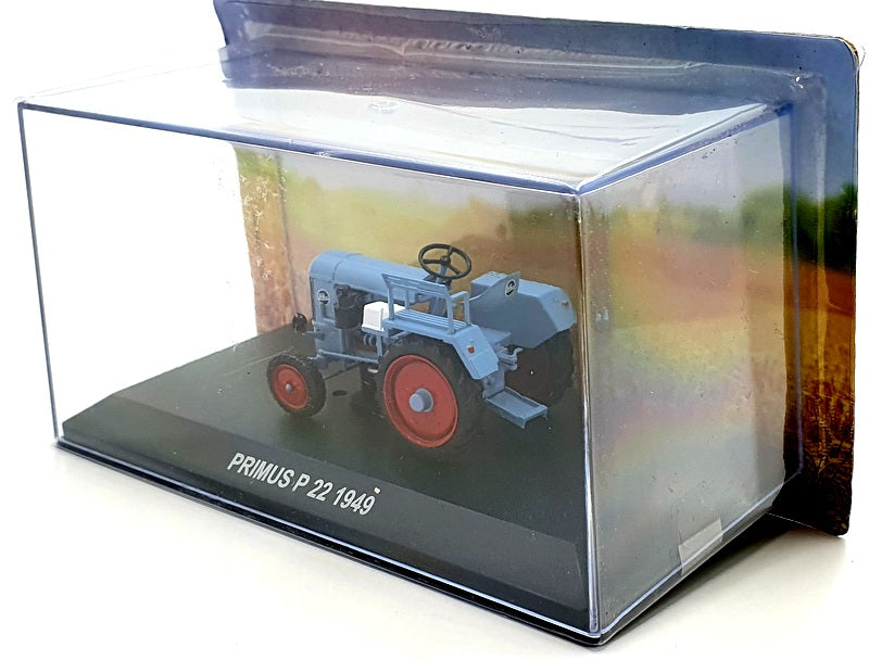 Hachette 1/43 Scale Model Tractor HL33 - 1949 Primus P 22 1949 - Blue