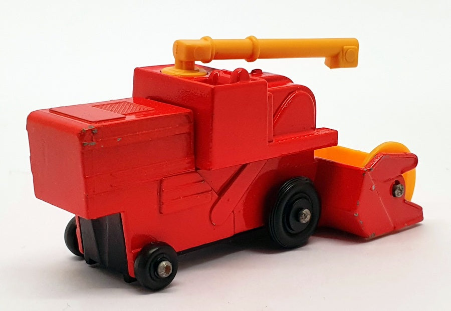 Matchbox Appx 7cm Long Diecast 51 - Combine Harvester - Red