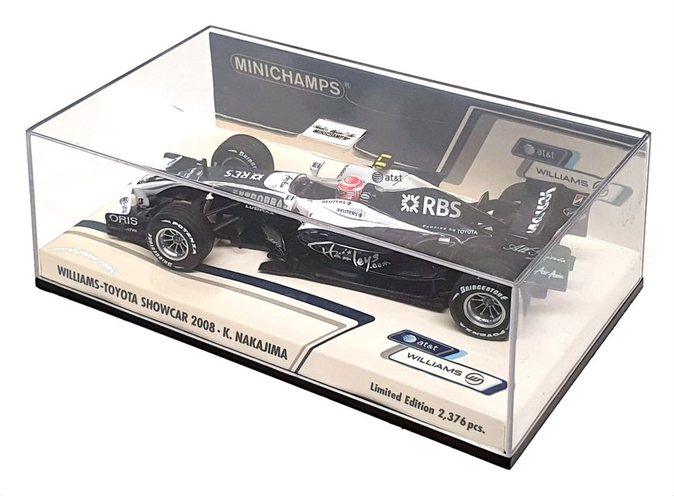 Minichamps 1/43 Scale 400 080078 - F1 Williams Renault Showcar 2008 - Nakajima
