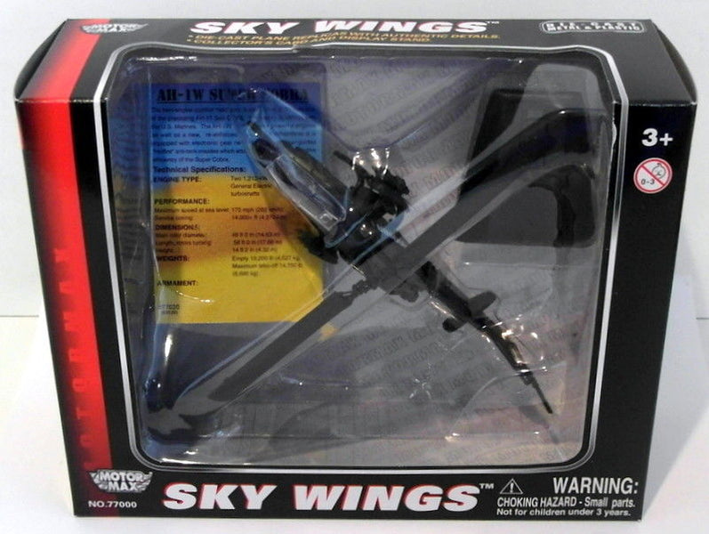 Motormax Skywings 1/100 - BAE Hawk Avec Support - Réf 77011 - Occasion