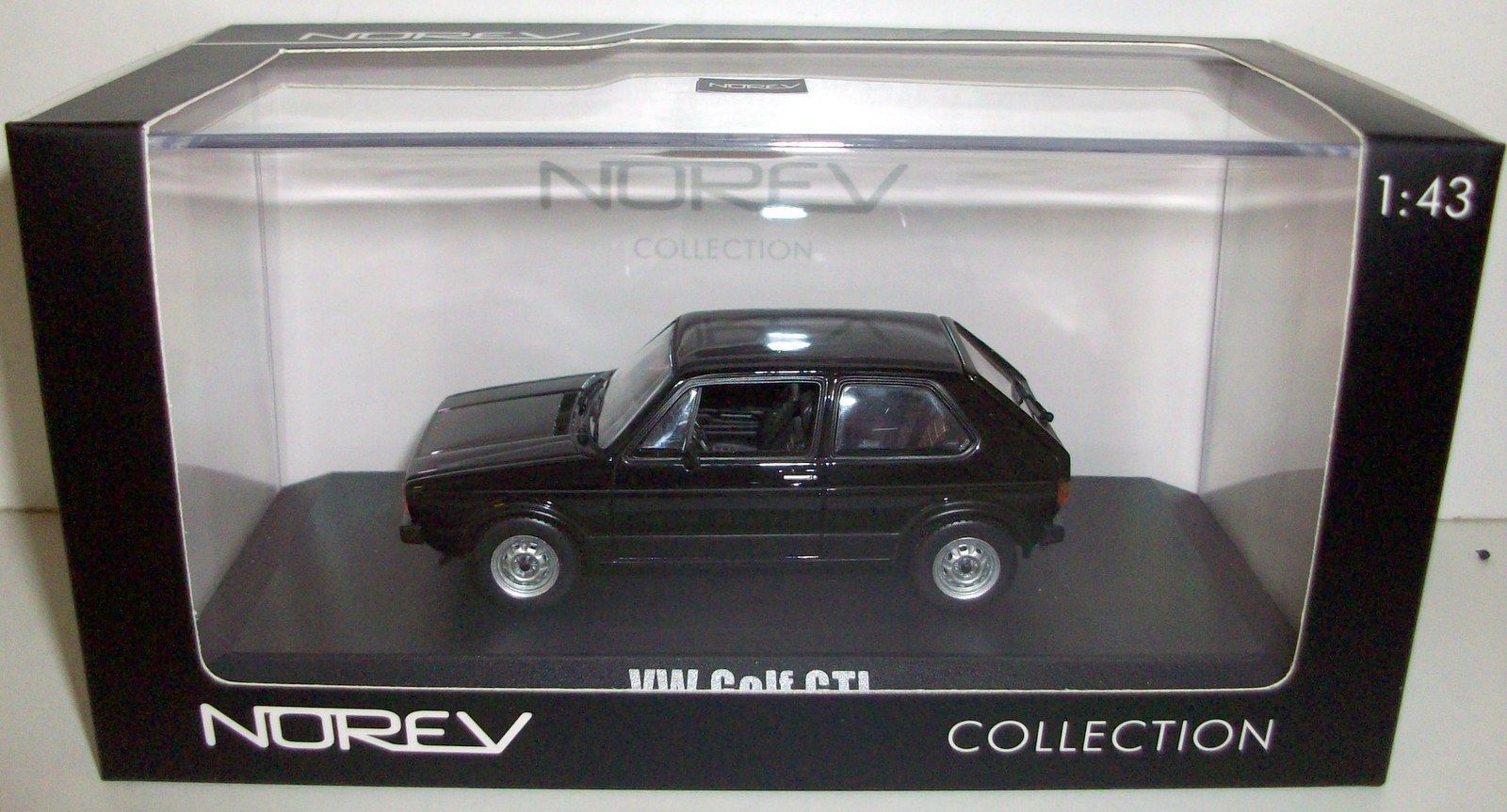NOREV 1/43 - 840078 VW GOLF MK1 1976 BLACK LHD