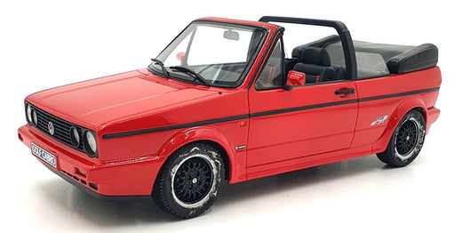 Otto Mobile 1/18 Scale Resin OT052 - Volkswagen VW Golf I Cabriolet - Red