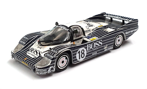 Vitesse 1/43 Scale 196 - Porsche 956 "Boss" Le Mans 1983 - Black/White