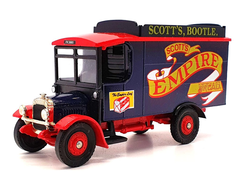 Corgi 13cm Long Diecast C859/1 - 1929 Thornycroft Van With