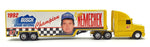 Ertl 1/64 Scale 3217 GMC Truck & Trailer 1992 Busch Grand Ntl Winner J.Nemecheck