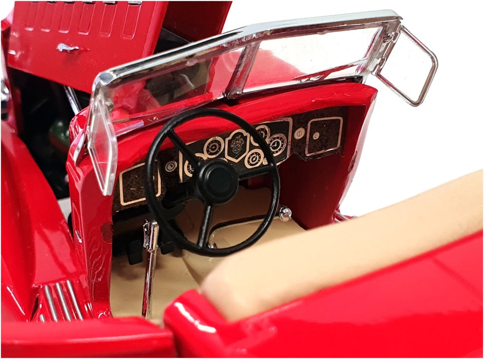 Danbury Mint 1/24 Scale FM15422 - 1934 Packard V-12 Le Baron Speedster - Red