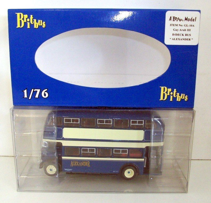Britbus 1/76 Scale - GL-10A Guy Arab 3 D/Deck bus Alexander rt.148 — R ...