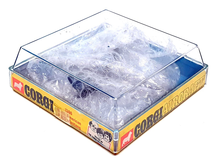 Corgi Appx 14cm Wingspan Diecast 1306 - North American P-51D Mustang Aircraft