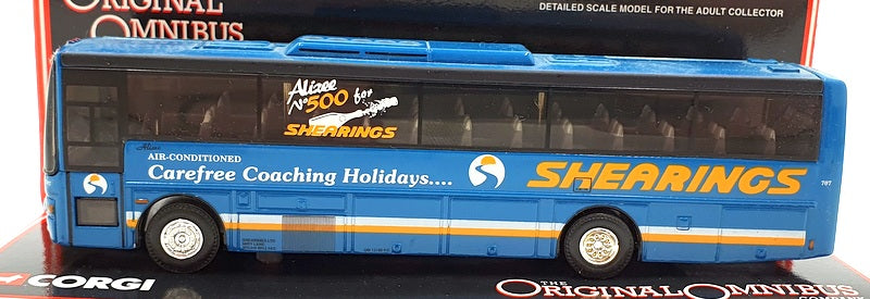 Corgi 1/76 Scale 42715 Van Hool Alizee (With Aircon) Sheerings (500TH) Blue