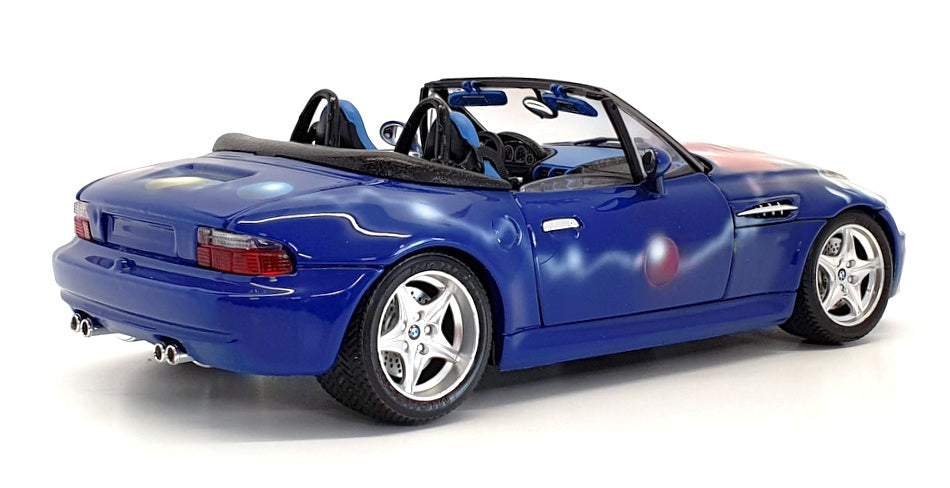 Burago 1/18 Scale Diecast 011121H - BMW M Roadster - Blue