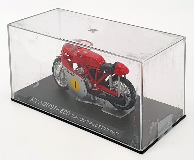 Ixo Models 1/24 Scale IB26 - MV Agusta 500 - #1 G.Agostini 1967 - Red