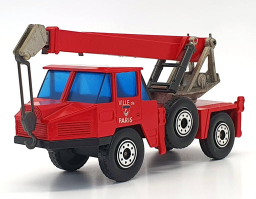 Solido Toner Gram Appx 13cm Long Diecast 353 - Richier Crane Truck - Red