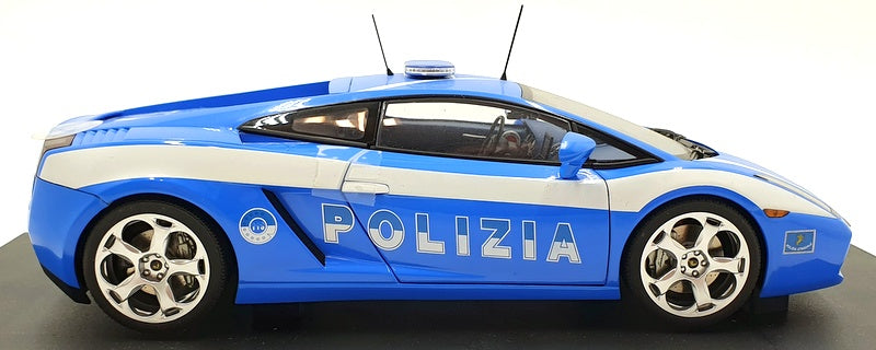 Autoart 1/18 Scale Diecast 74576 - Lamborghini Gallardo Police Car
