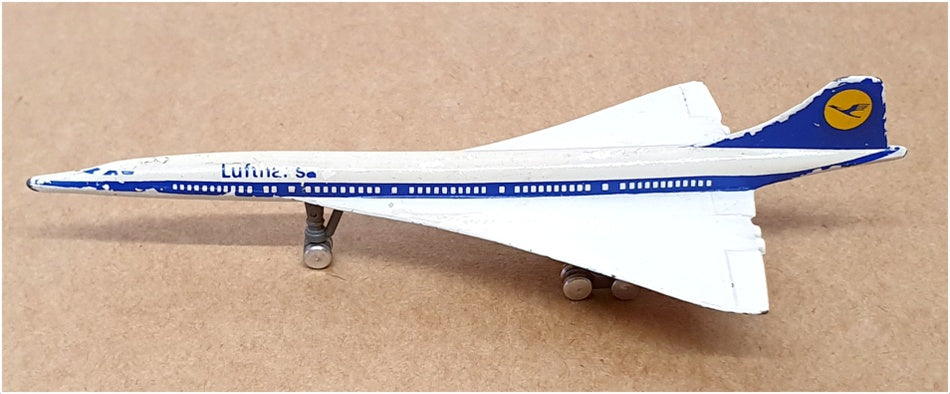 Schuco Appx 12cm Long Diecast 784/5 - Lufthansa Concorde