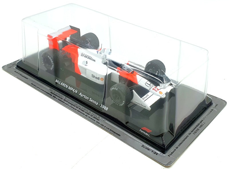 Altaya 1/24 Scale Diecast AL5122F - McLaren MP4/4 Ayrton Senna 1988 #12