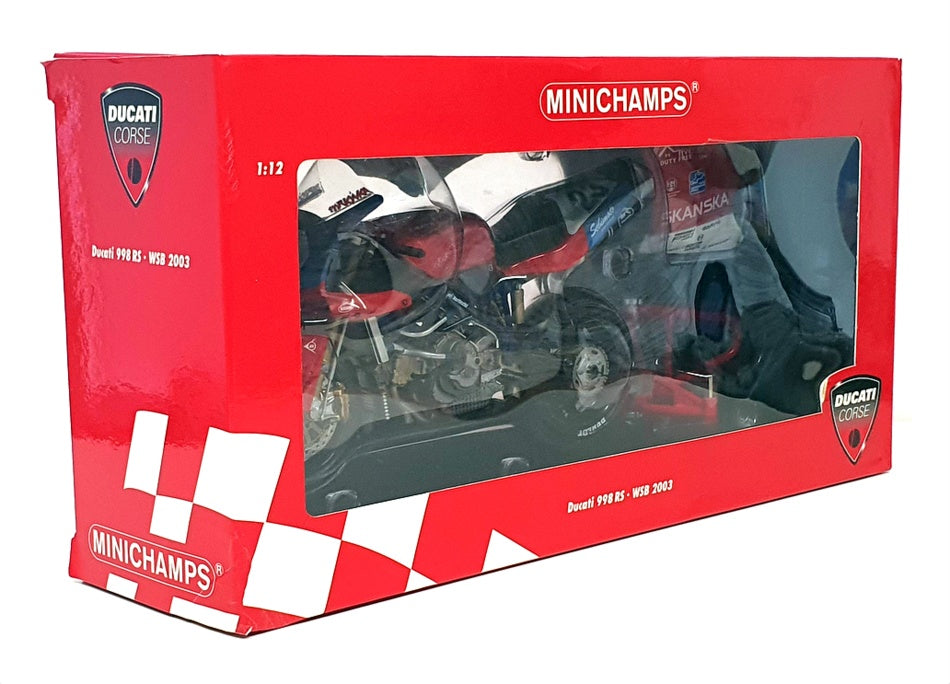 Minichamps 1/12 Scale 122 031223 - Ducati 998RS WSB 2003 Mrkyvka