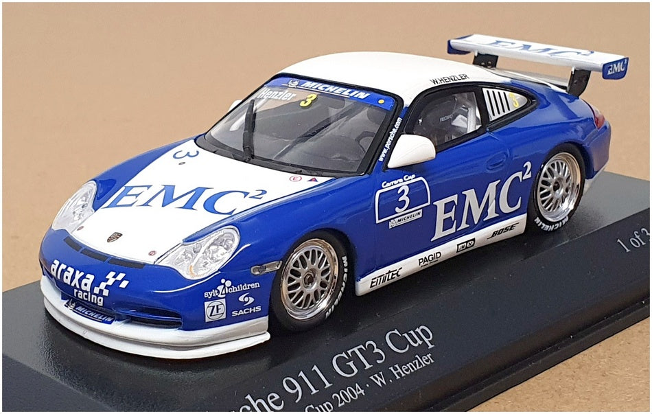 Minichamps 1/43 Scale 400 046203 - Porsche 911 GT3 Cup #3 Carrera Cup 2004