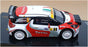 Ixo 1/43 Scale RAM468 - Citroen DS3 WRC #5 3rd Monza Rally 2011