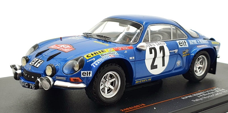 Ixo 1/24 Scale 24RAL007B - Alpine Renault A110 #21 Nicolas Rally 1973