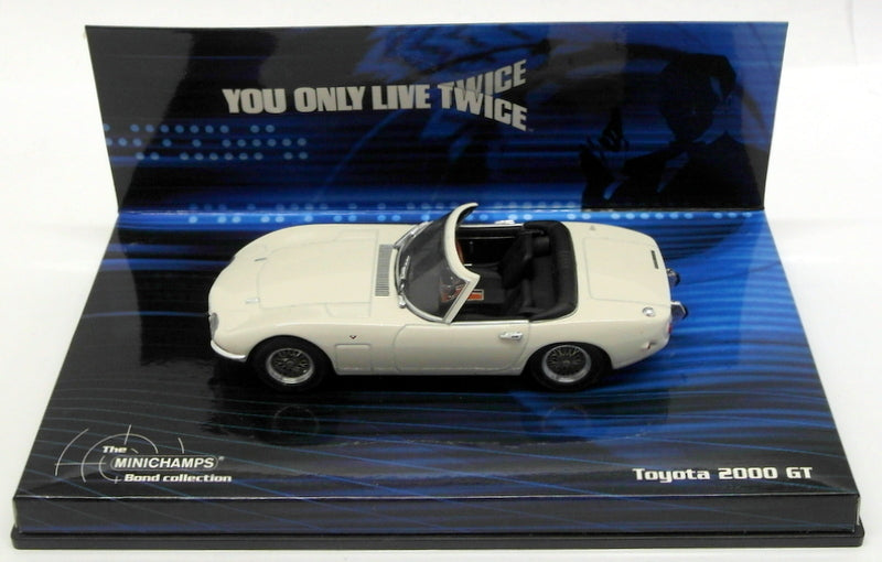 Minichamps 1/43 Model Car 400 166230 Toyota 2000 GT Bond 007 You Only Live Twice