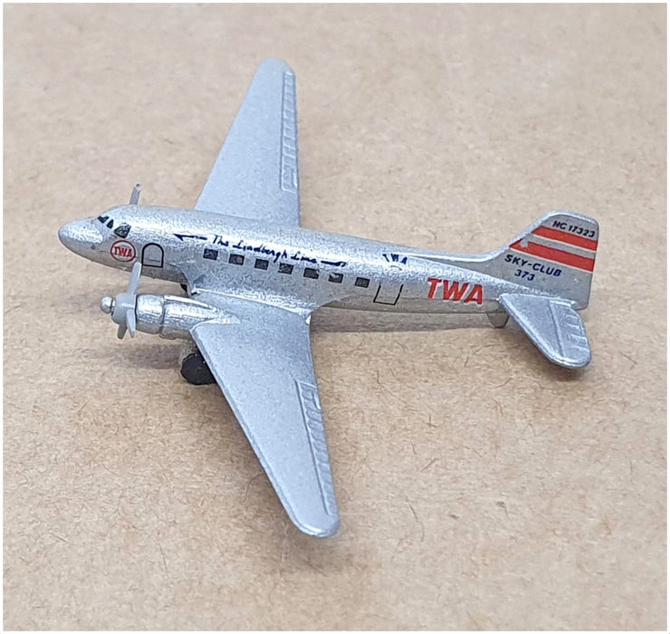 Schabak 1/600 Scale Diecast 932/10 - Douglas DC-3 Aircraft - TWA