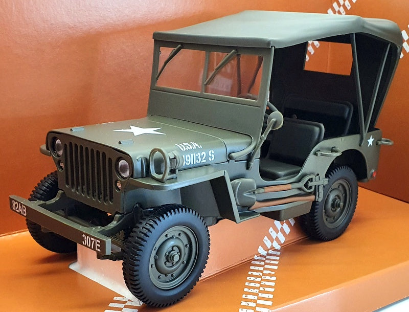 UT Models 1/18 Scale Model Jeep 149001 - Willys Jeep Military USA Army