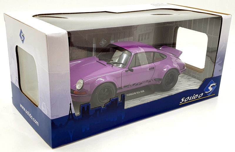 Solido 1/18 Scale Diecast S1801114 - Porsche 911 RSR 1973 - Purple SF