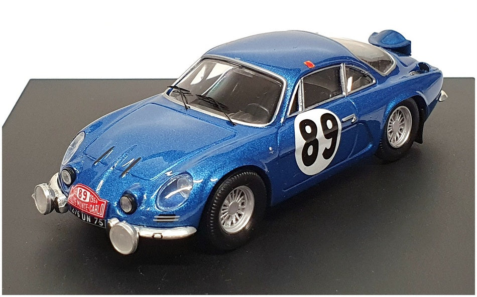 Racing Models 1/43 Scale TU817 - Renault Alpine #89 Rally Monte Carlo 1968