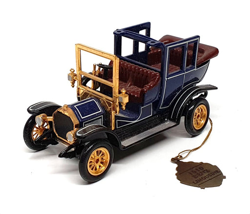 Matchbox Appx 8cm Long Diecast YMS-02 - 1910 Benz Limousine - Blue