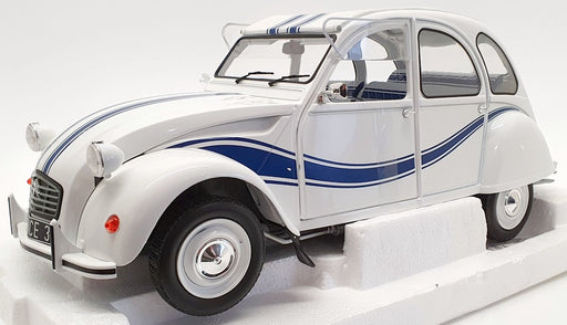 Z Models 1/12 Scale ZMD1200104 - 1983 Citroen 2CV France 3 - White/Blue