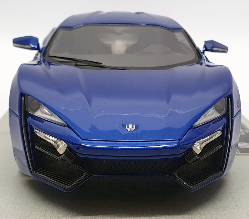 Top Marques 1/18 Scale TOP 030D - 2014 Lykan Hypersport - Met Blue