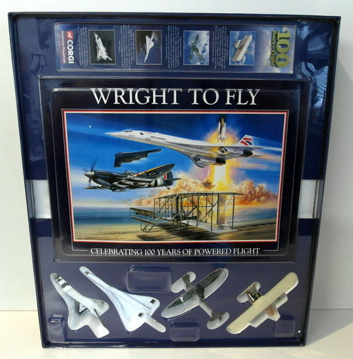 Corgi Small Scale Diecast - CSCA03005 100 Years of Flight Spitfire Concorde etc