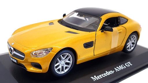 Burago 1/32 Scale #18 42023 - Mercedes Benz AMG GT - Yellow