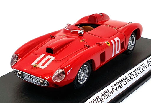 Best Model 1/43 Scale 9064 - Ferrari 290 MM #10 Buenos Aires 1967 - Red