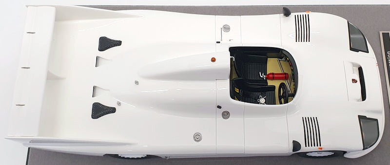 Tecnomodel 1/18 Scale TM18 148A - 1977 Porsche 936 Press - Gloss White