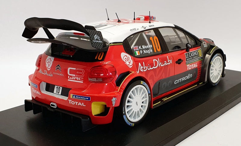 Norev 1/18 Scale Model 181636 - Citroen C3 WRC 2018 Monet Carlo 2018