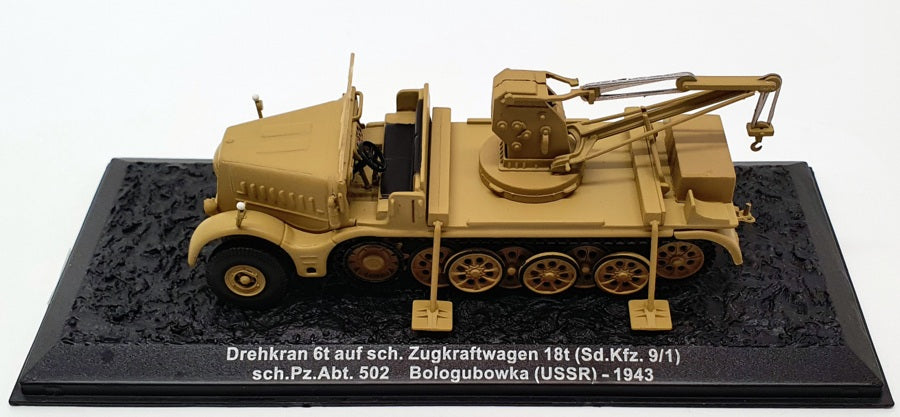 Altaya 1/72 Scale AL26820 - Drehkran 6t auf sch. Zugkraftwagen USSR 1943