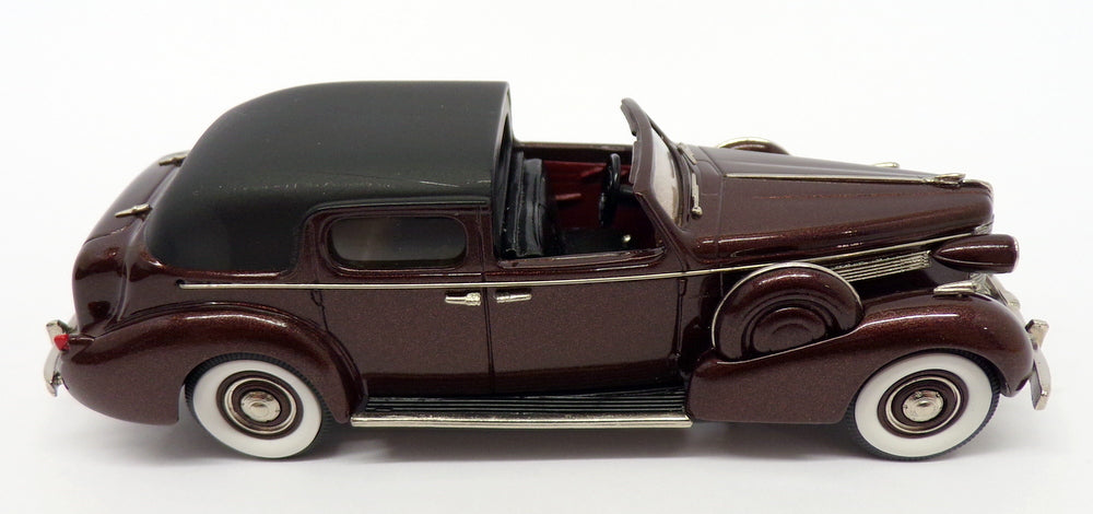 Brooklin Models 1/43 Scale BC027 - 1938 Buick Ltd Town Car Black / Muscovado