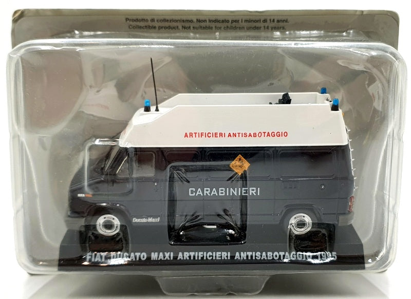 Deagostini 1/43 Scale Diecast 12422F FIAT Ducato Maxi Artificieri Antisabotaggio