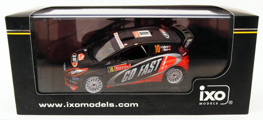 Ixo 1/43 Scale RAM495 - Ford Fiesta RS WRC - #10 Monte Carlo 2012