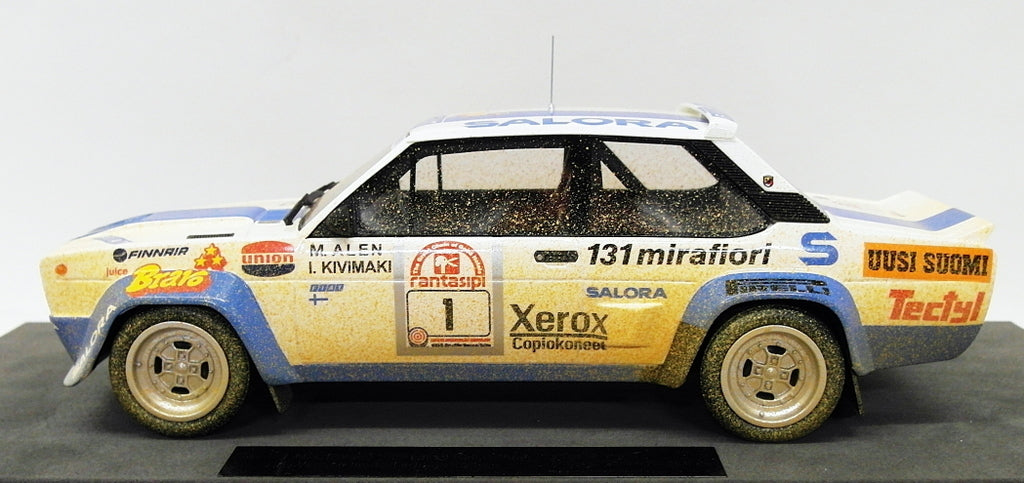 Top Marques 1/18 Scale TOP043ED - Fiat 131 Abarth 1st 1000 Lakes 1980